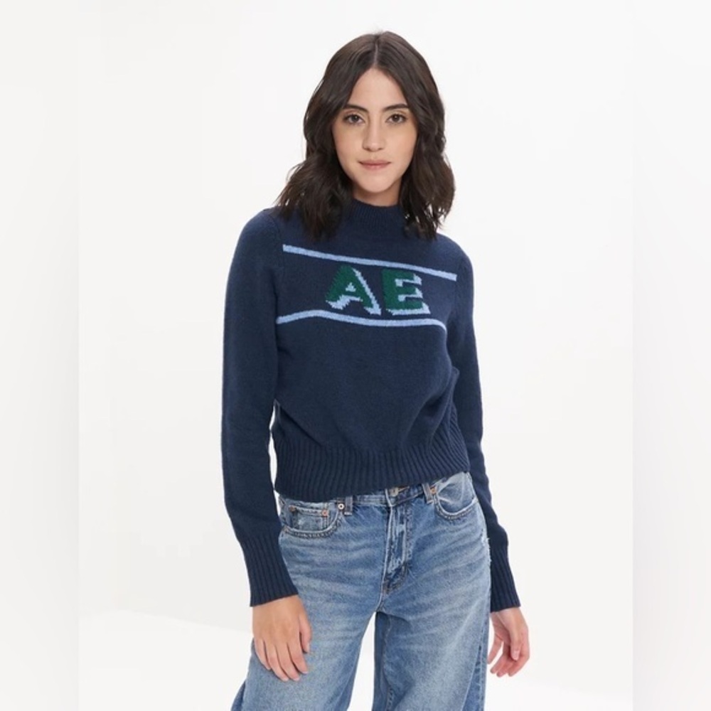 AE Mock Neck Sweater